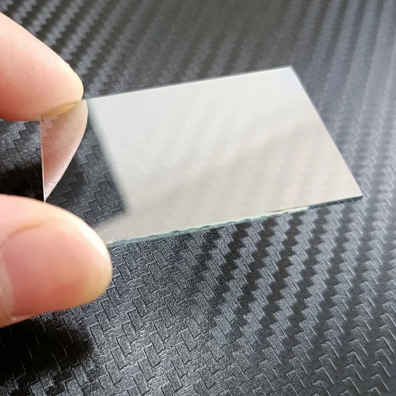 125X103MM Optical Beamsplitter Mirror Semi-Transmissive Semi-Reflective Glass