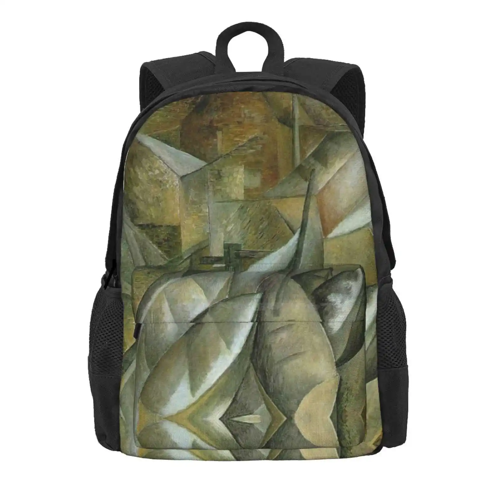 Mochila moda para as mulheres Uvres Dart De Marseille, Lafite Braque