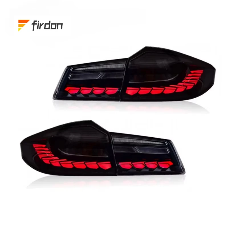 

SJC Modified Taillights for B 5 Series G30 G38 2018-2023 Auto Dragon Scale LED Tail Light Turn Signal Daytime Running Brake