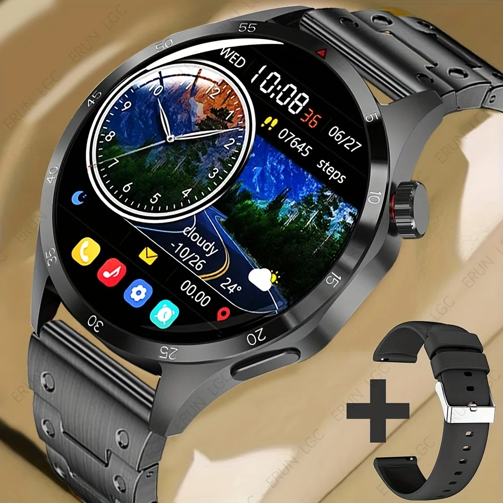 

Smart watch, 1.5-inch touch screen, stylish dot strap, sports tracking, with call reminder/message reminder/alarm reminder