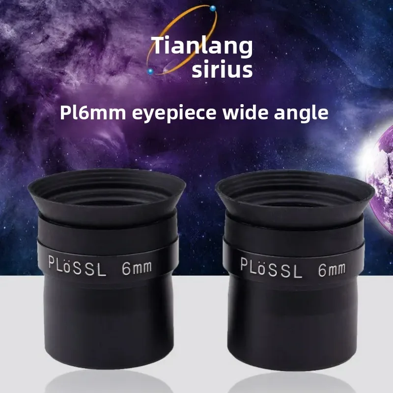 Angeleyes 1.25-Inch Plossl Eyepiece Set 6mm 10mm 25mm 40mm Telescope Accessories for Stargazing And Astronomical Observing