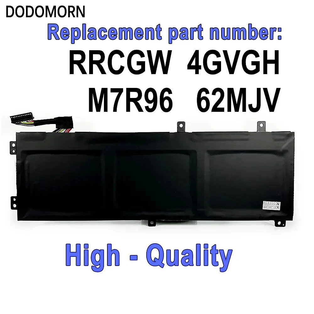 DODOMORN RRCGW Laptop Battery For Dell Precision 5510 5540 5530 5520 XPS 15 9550 9560 9570 Inspiron 7591 7590 7500 7501 4GVGH