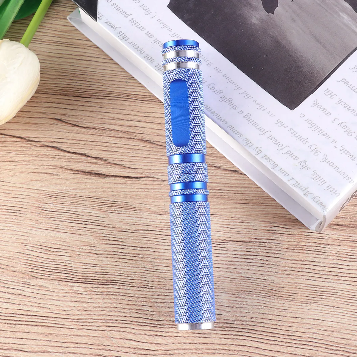 Universal Expanding Hole Reamer Tool for Rc Cars Helicopters Blue Alloy Steel Aluminum Construction 0-14Mm Diameter Cnc Handle