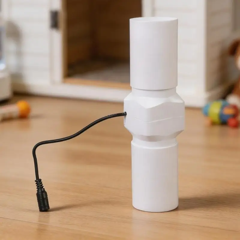 Inline Duct Fan 12V 6W PVC Vents Boosters with Speed Control Power Adapter for Kitchen Basement Greenhouse Airflows M4YD