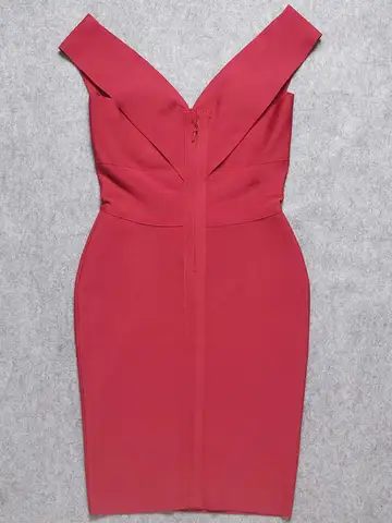 10 best sales vinröda klänningar - №10