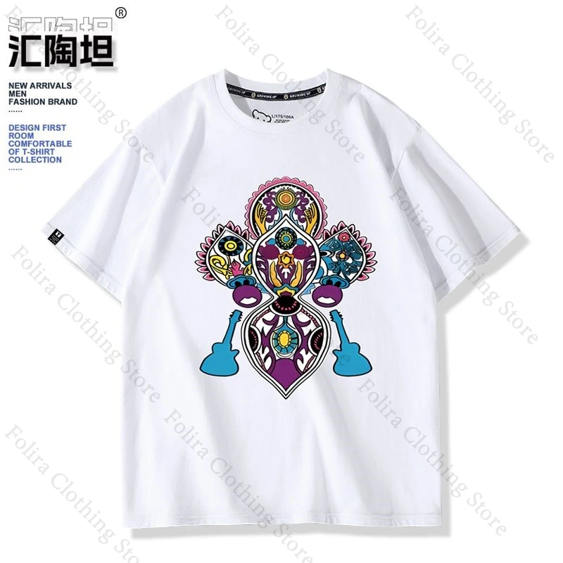 Anime My Dress-Up Darling Damska Koszulka Kitagawa Marin Taki Sam T-shirty Cosplay Letnie Bluzki Krótki Rękaw Codzienna Odzież