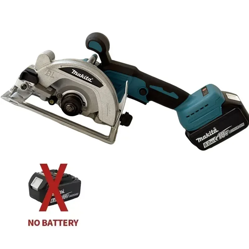Makita 5 inch borstelloze motor snoerloze elektrische cirkelzaag oplaadbare handzame hout- en steenzaag met verstelbare snijhoek