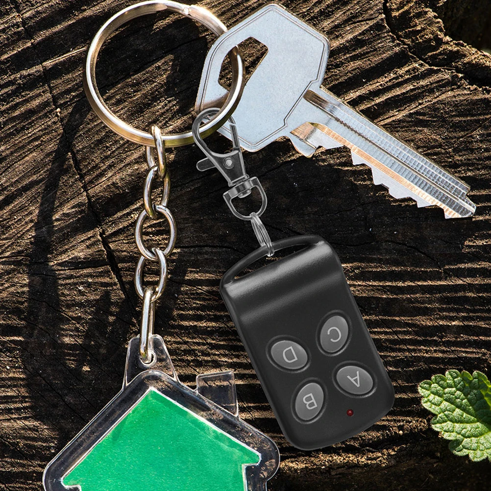 2pcs Electric Door Controller Remote Garage Key Fob Universal Opener Wireless Gate Remotes Smart Keychain Roller Shutter