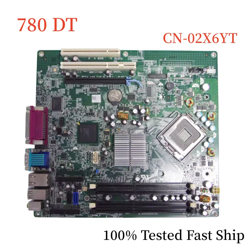 

CN-02X6YT For Dell Optiplex 780 DT Motherboard 02X6YT 2X6YT LGA 775 DDR3 Mainboard 100% Tested Fast Ship