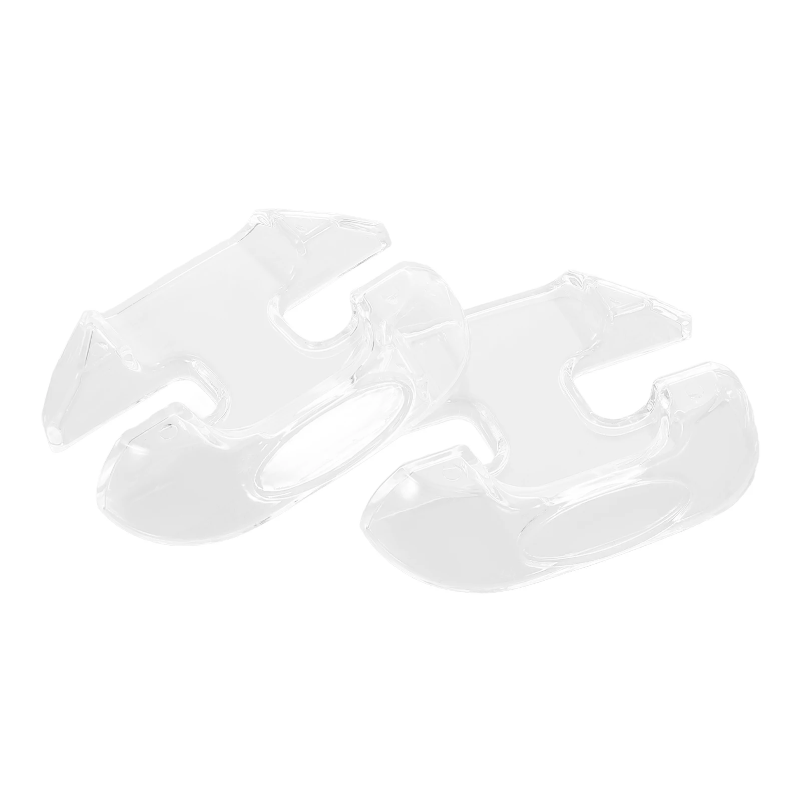 

2pcs Transparent Acrylic Inline Skate Display Rack Roller Skates Storage Shoe Holder For Skates Hockey Skate Stand Team Sports
