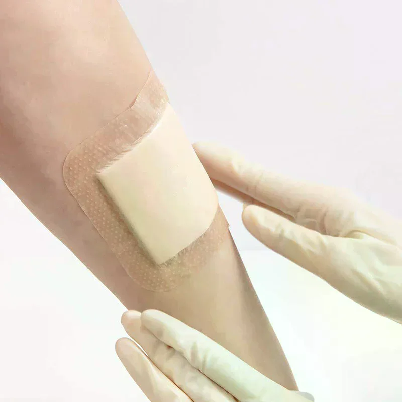 

Силиконовая пенопластовая клейкая повязка, повязка на рану, стерильная исцеляющая подушка для пролежней, пластырь, подушка для обвалки под давлением для лежачих пациентов