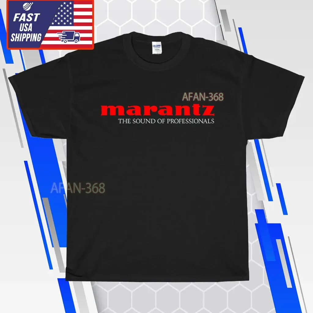 HOT SHIRT MARANTZ AMPLIFIER LOGO T-SHIRT UNISEX TEE FUNNY USA SIZE S-5XL