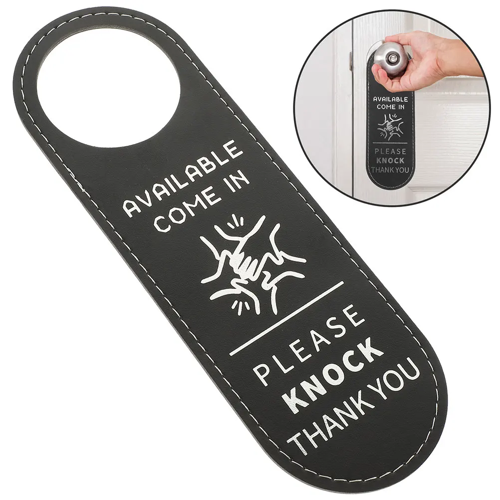 

2pcs Office Door Sign Hanging Plaque Meeting In Progress Do Not Disturb Available Unavailable Double Sided Indicator For