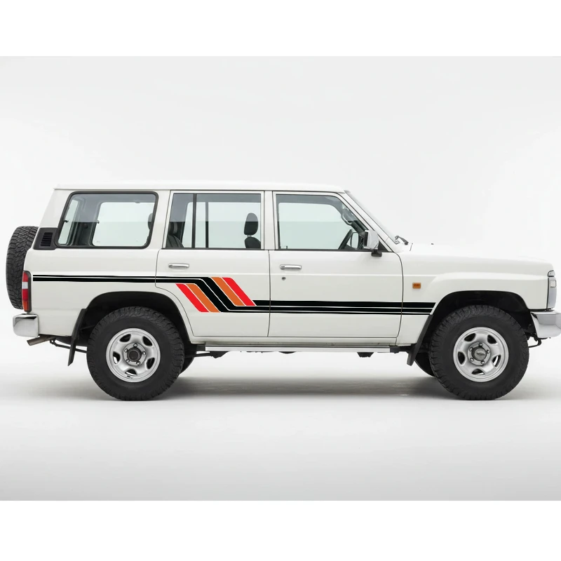 Car Vinyl Stikers WINTON Stripe For Nissan Patrol Y60 customized renmark stripe stripe decal