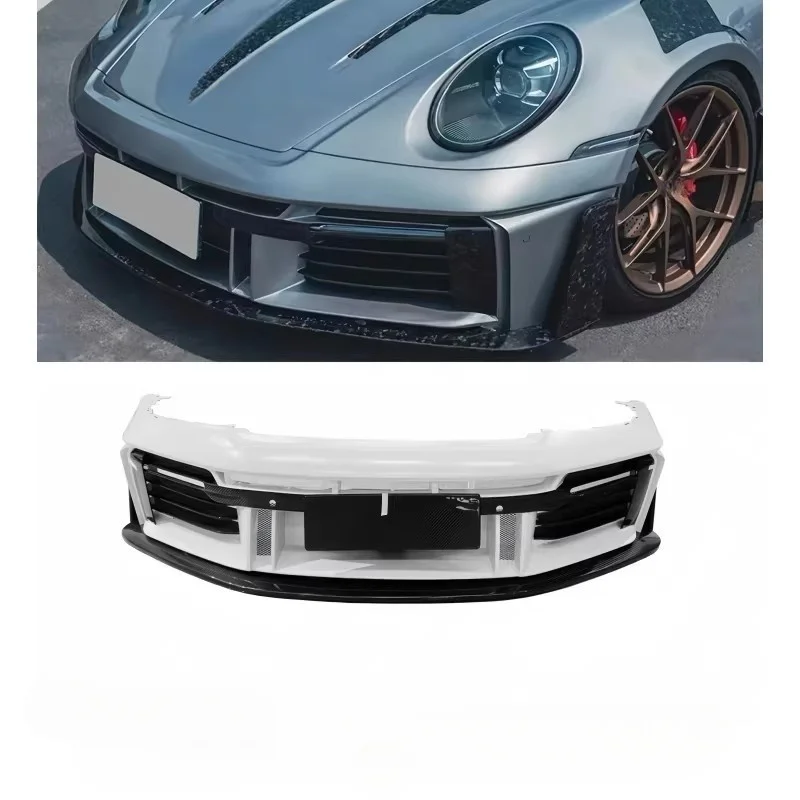 

Car Body kit Front Rear bumper surround for Porsche 911 992.1 modified fender side skirt Dry carbon spoiler