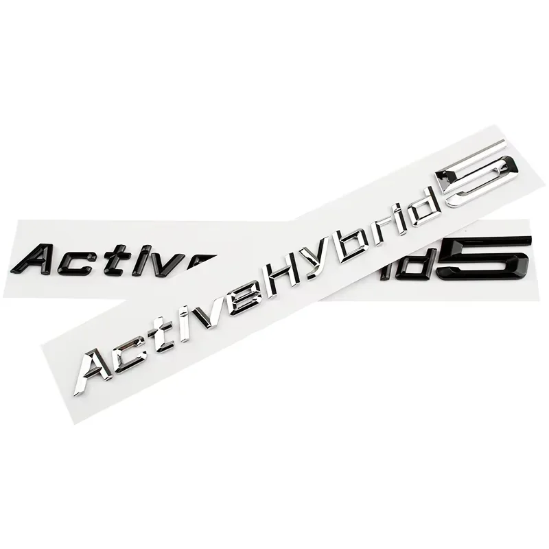 Active hybrid 3 5 7 Tail trunk labels car stickers for 3 5 7 hybrid car logo Activehybrid 3 5 7 series rear boot refit decal