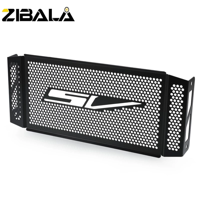 Motocicleta Radiator Grille Guard Cover, Acessórios Protector para Suzuki SV1000 N S SV 1000N SV1000S, 2003-2004-2005-2006-2007