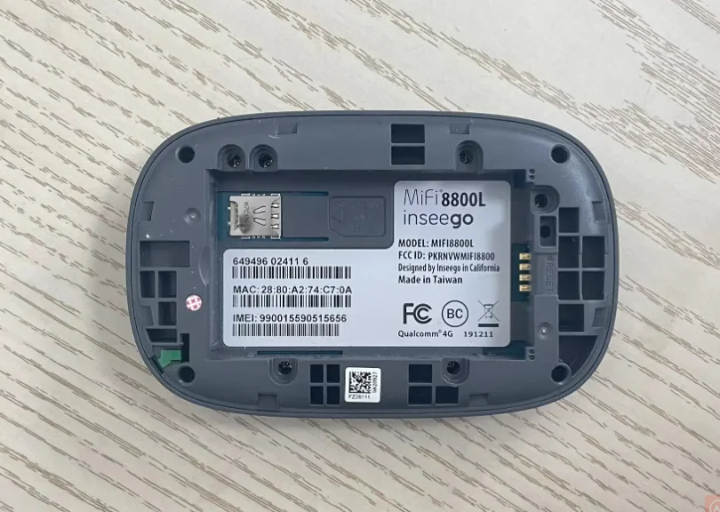 Inseego MIFI8800L Unlocked ZEARTS wifi router with sim card Cat18 4G Global LTE(second hand 90%-95new)