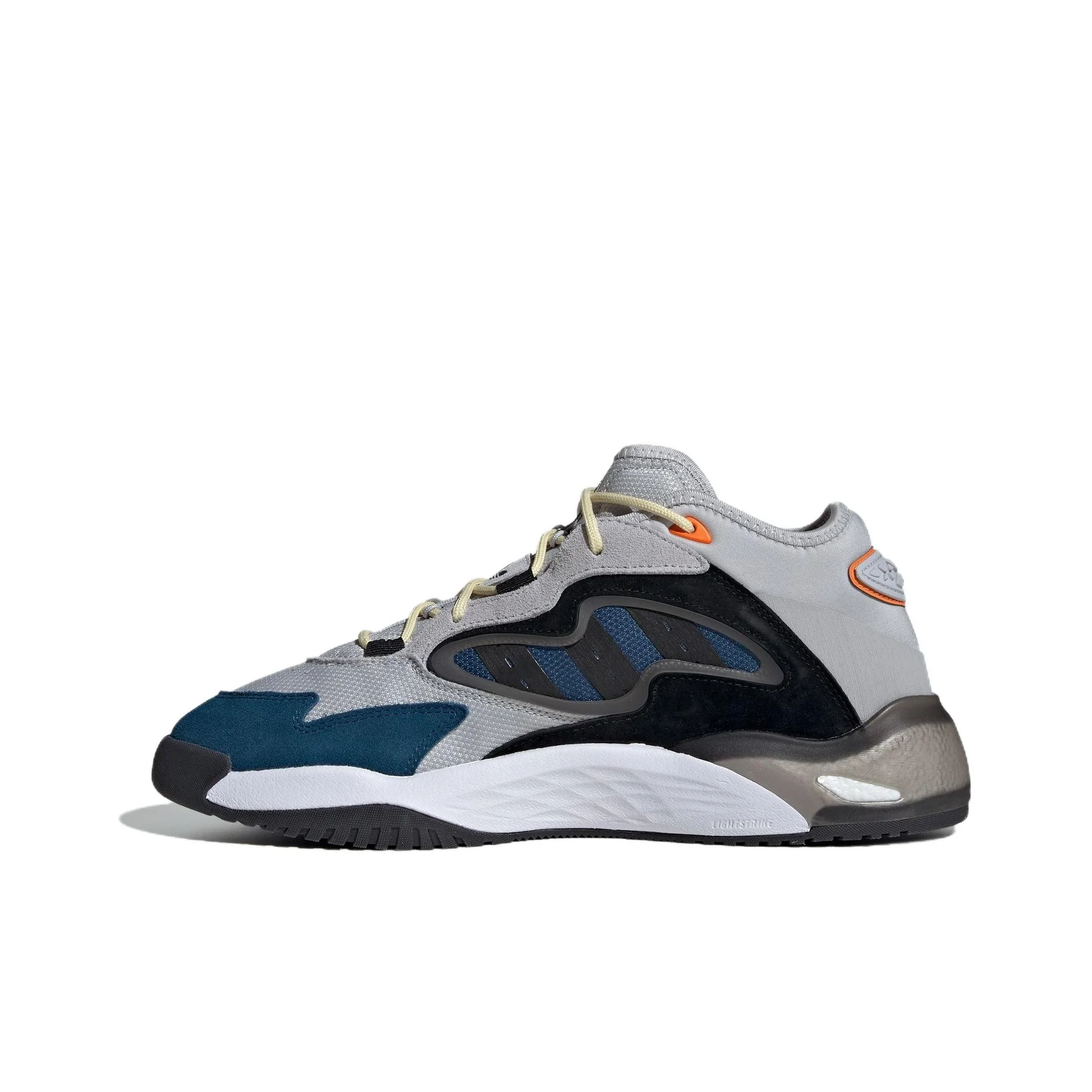 Adidas Originals Streetball 2.0 Slip Resistant Abrasion Resistant Low top Casual Shoes Unisex Gray Black JI2556