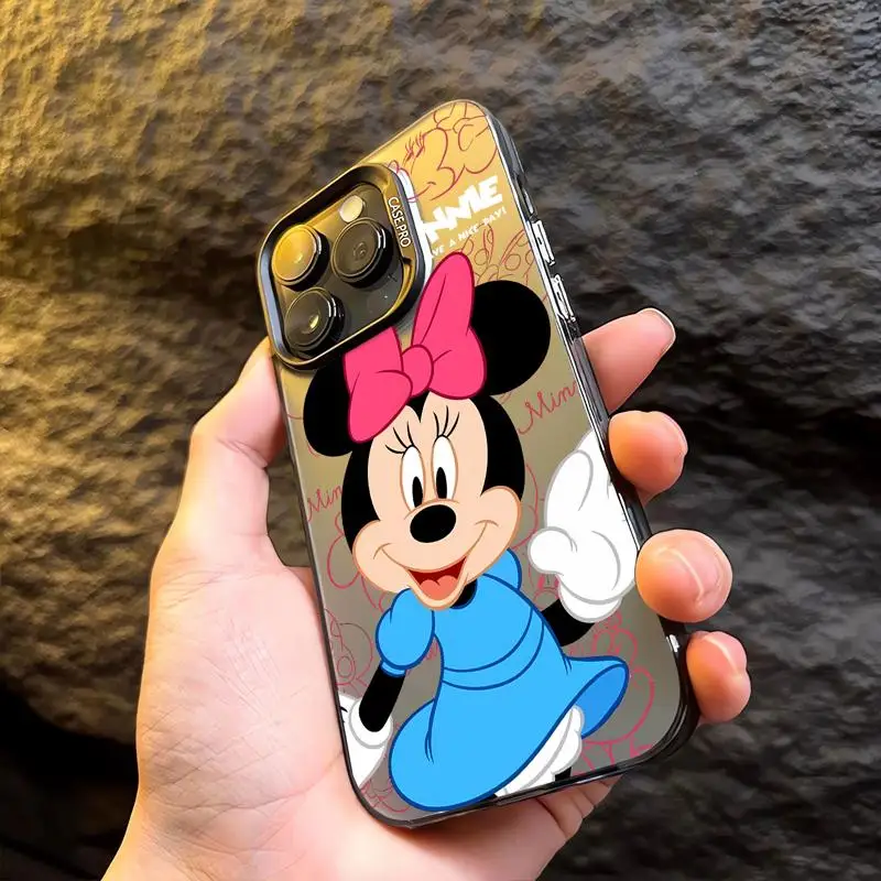 Handy hüllen für Apple iPhone 14 Pro Max Hülle 15pro 16 13 Funda iPhone 11pro 16plus 12pro Softcover Disney Mickey Mouse schönen Tag