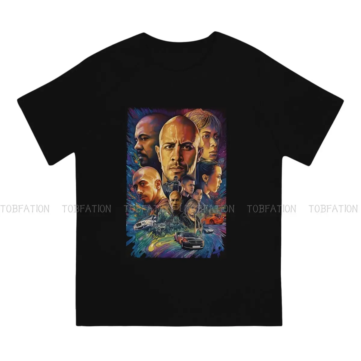 Verse Round Collar TShirt The Fast And The Furious Fabric Basic T Shirt Man's Tops New Design Big Sale