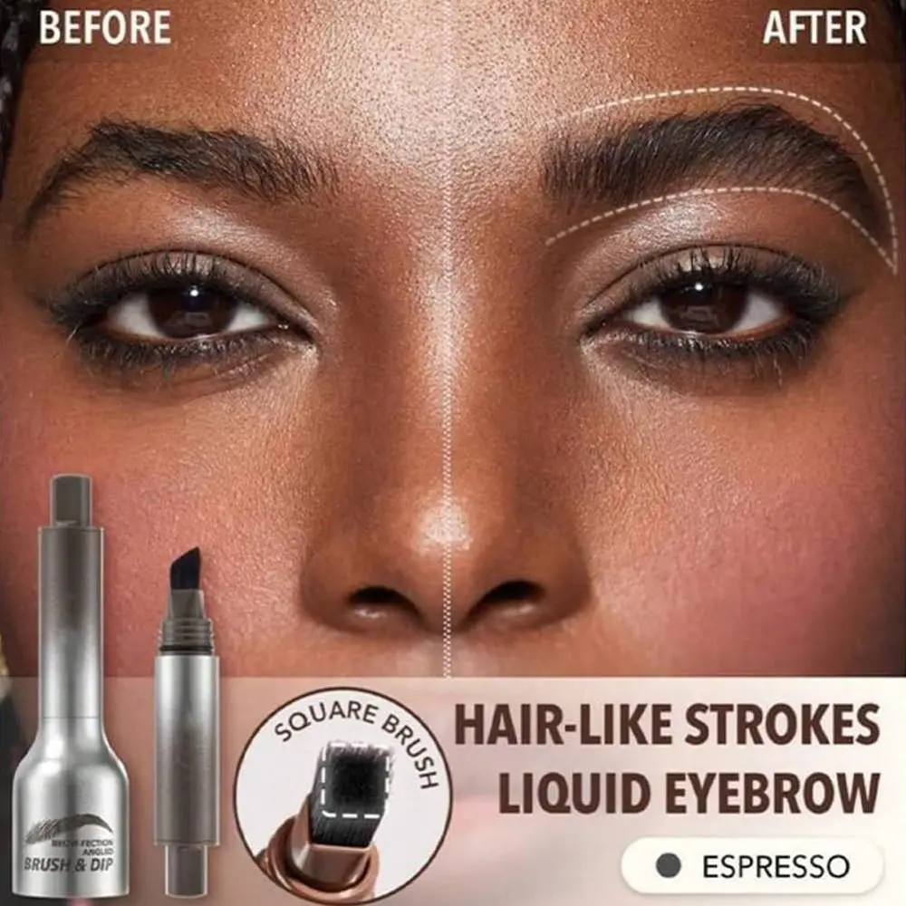 

Waterproof Eyebrow Pencil Hair-Like Strokes Angled Brush Eyebrow Tint Long Lasting Quick Drying Angled Eye Brow Brush