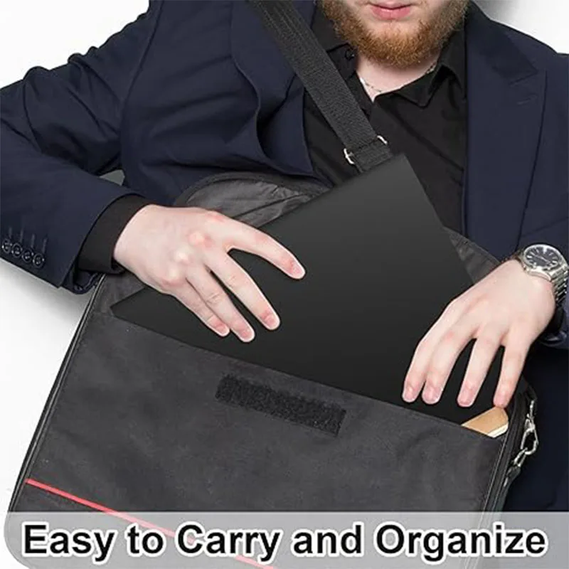 

Набор из 5 черных проектных папок, пластиковая конструкция, водонепроницаемая и устойчивая к пятнам. Незаменимый инструмент для организации и