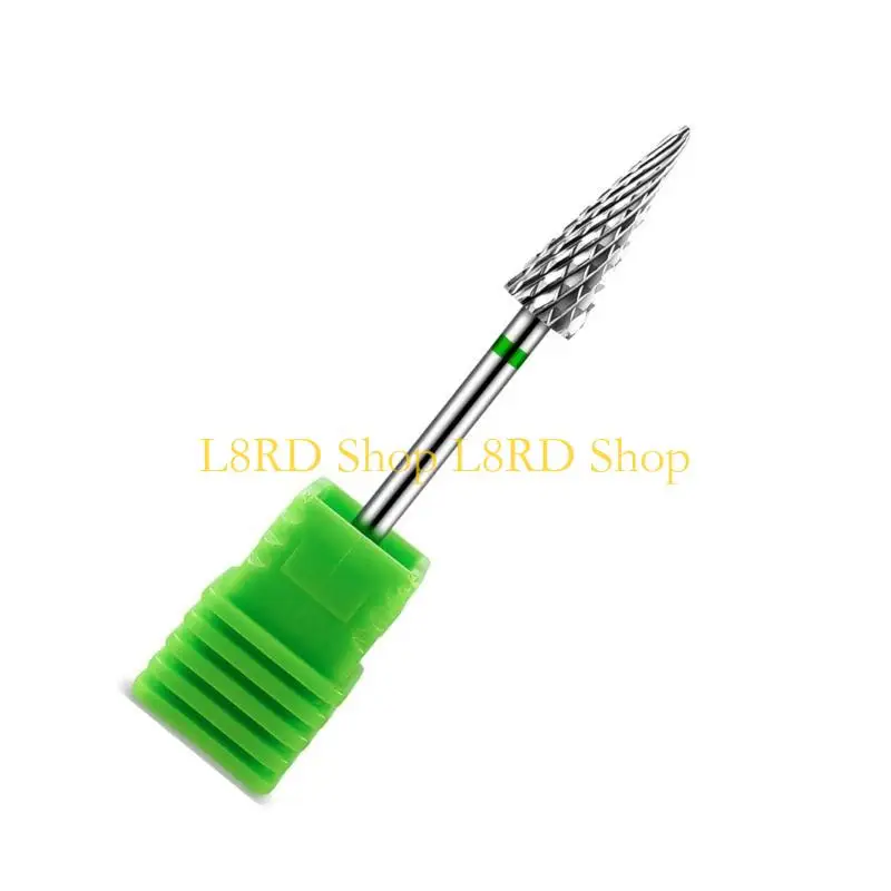 L8rd aço prego broca cortador fresa para manicure pedicure unhas arte girar rebarba broca elétrica acessório ferramenta