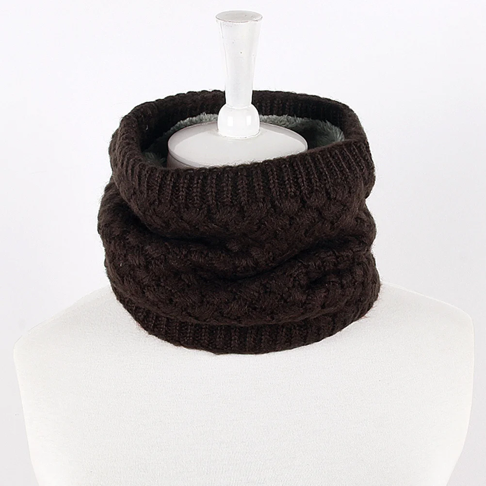 

neck warmer neck scarf winter neckerchief neck circle scarf knit circle scarf