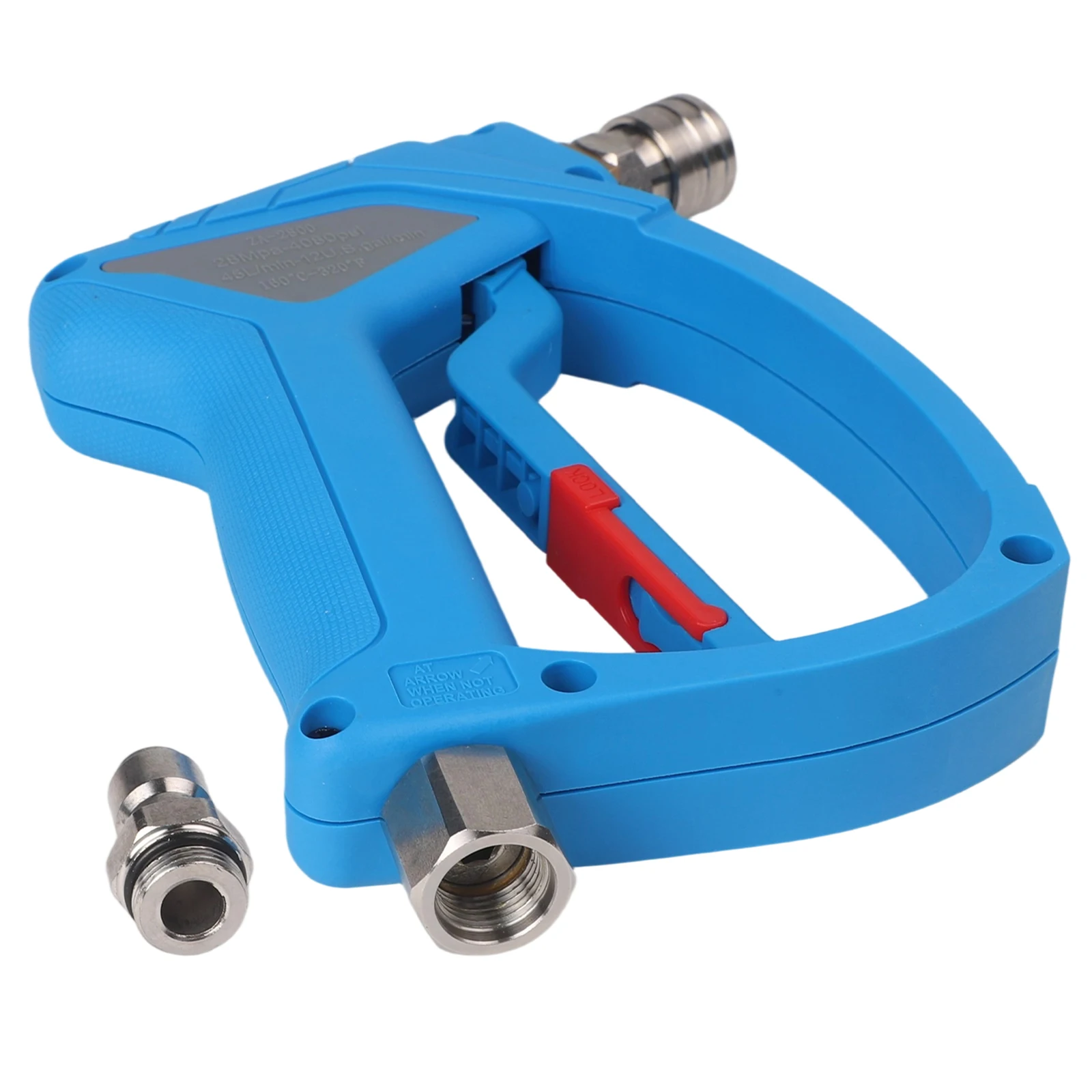 

High Pressure Quick Connector For Outdoor Cleaning 19*15.5*3cm Quick Connect Hose Fitting Hose Connector Tangle-Free Hose