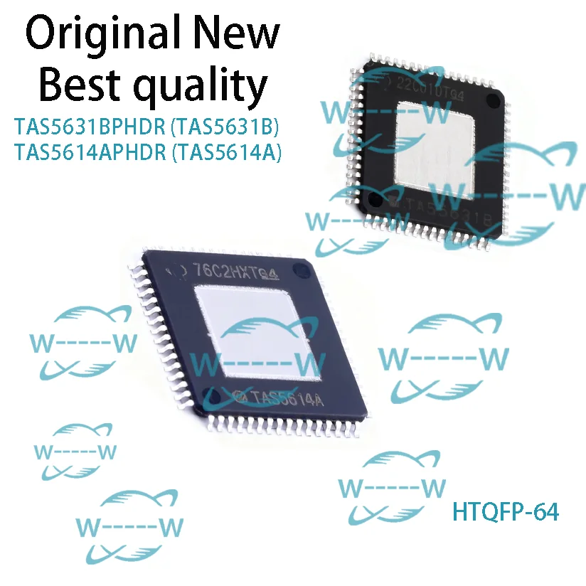 

(2-5 шт.) НОВЫЙ TAS5631BPHDR TAS5631B TAS5614APHDR TAS5614A HTQFP-64 микросхема усилителя мощности звука