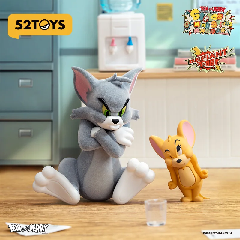 

52TOYS TOM and JERRY States of Mind Series Blind Box Toys Kawaii Anime Action Figure Caixa Caja Surprise Mystery Box Dolls Girls