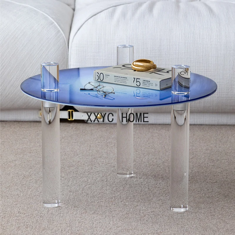 

Modern Small Coffee Tables Round Minimalist Nordic Bedroom Side Table Living Room Mesas De Centro Para Sala Room Furniture