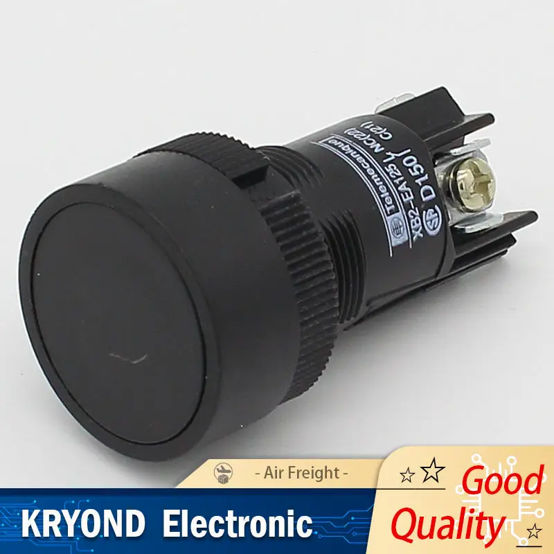 6PCS 22mm Momentary Push Button Switch Red Green Blue Yellow Black White Normal Open + Normal Close