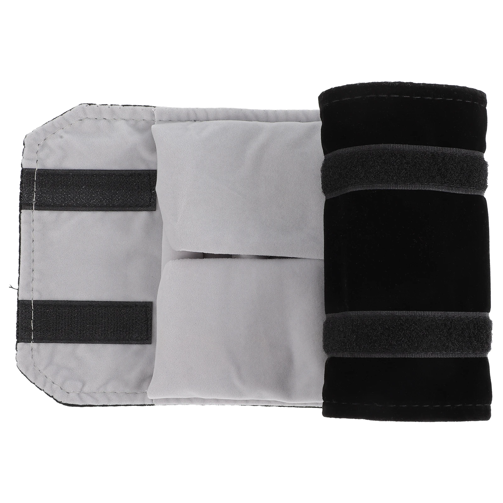 

Jewelry Display Black Ring Organizer Portable Travel Jewelry Storage Organizer Storage Pouch Foldable Necklace Holder Solution