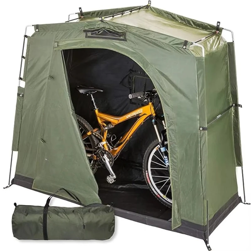 Light Carport Bicycle Cover Bicycle Storage Tent Bicycle Tent Waterproof Coating Snow Resistant Compression Resistant