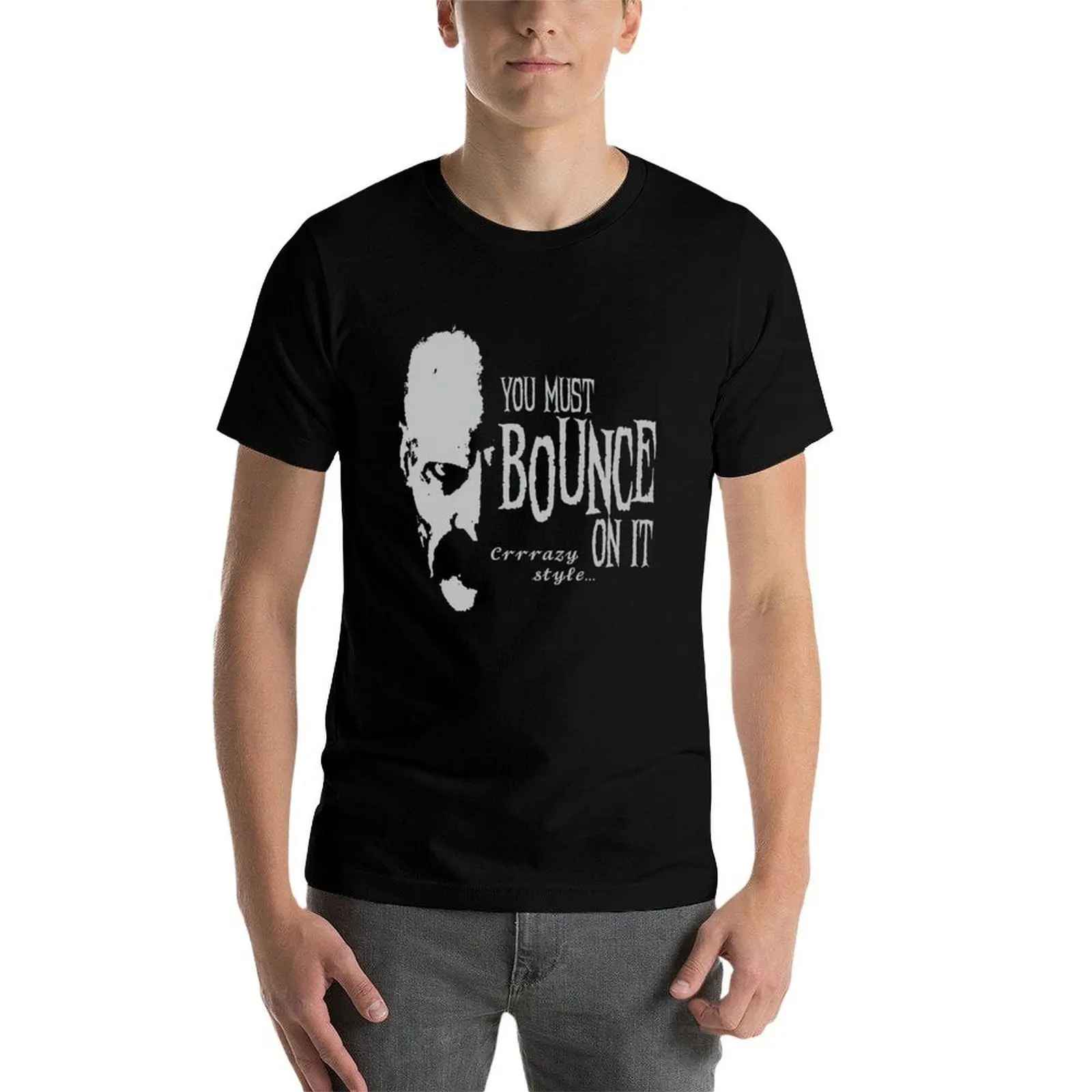 Count Orlok Nosferatu Meme You Must Bounce On It T-Shirt t shirt man cotton man t shirts high quality luxury brand T-Shirt