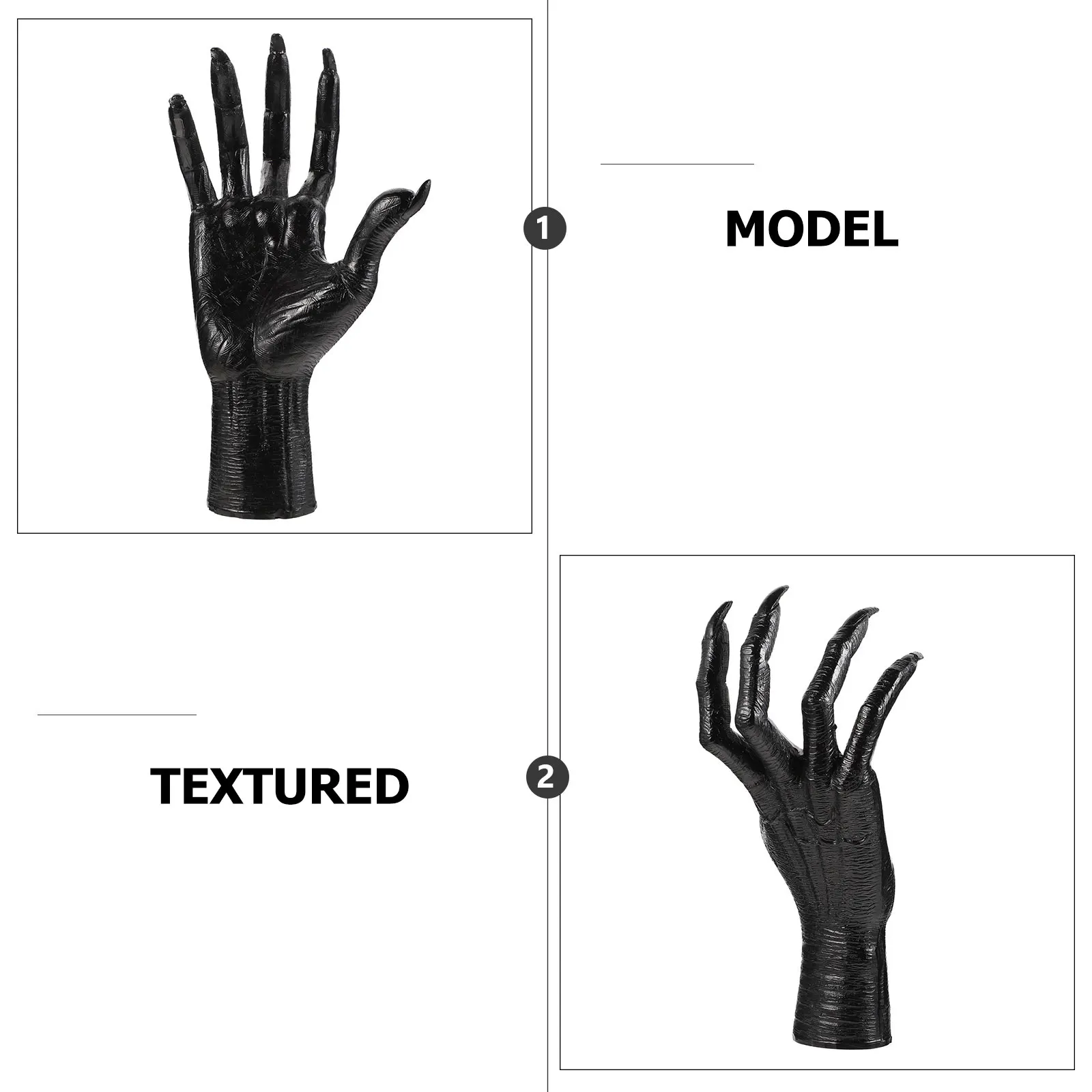 

Witch Arm Ornament Resin Hand Decor Artificial Finger Decoration Home Adornment Desk Craft Mini Statue High Quality