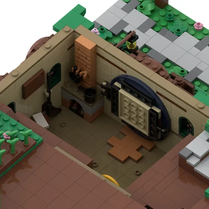 Ringen Film Model Moc Bouwstenen UCS Dwerg Schoonheid Basis Technologie Modulaire Blokken Geschenken Kerst Speelgoed DIY Sets Montage