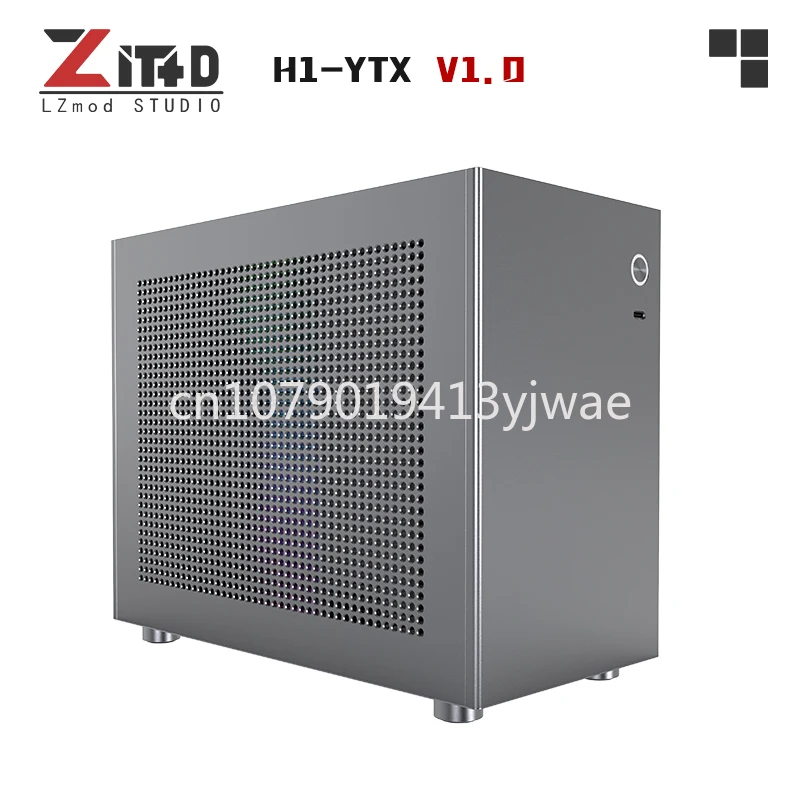 Spot Lzmod mini H1-YTX 1.0 installed ape & Mingxuan YTX dual-slot single display chassis 7.82 liters