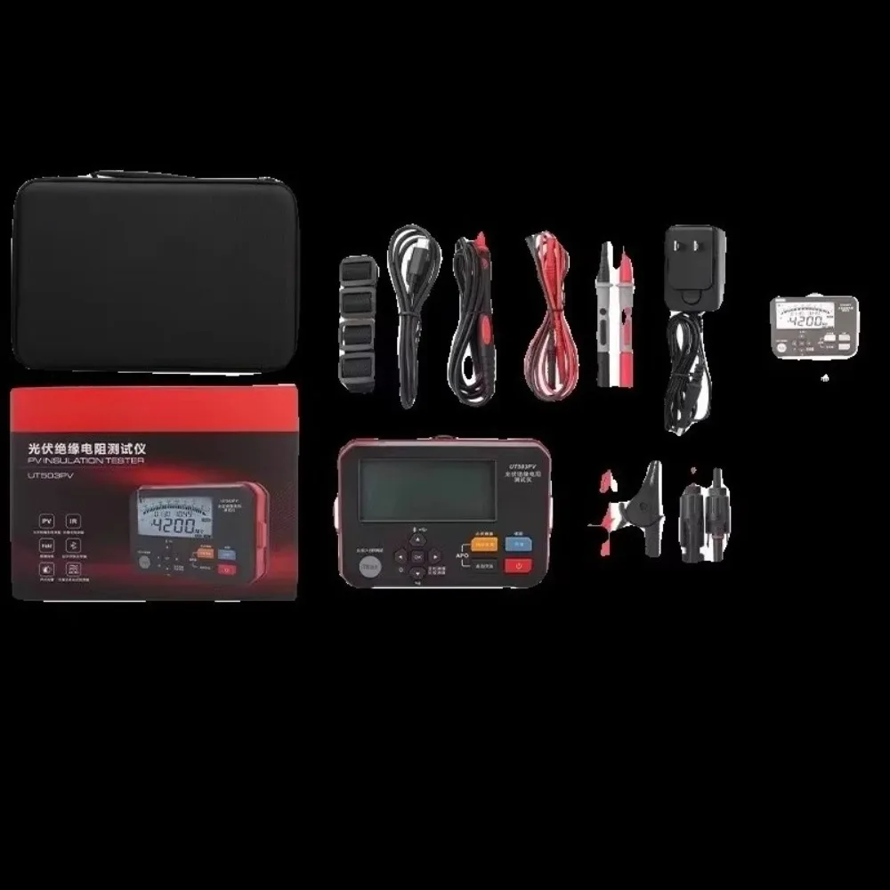 UT503PV High Voltage Megohm Meter Smart Electrician Swing Meter Photovoltaic Insulation Resistance Tester