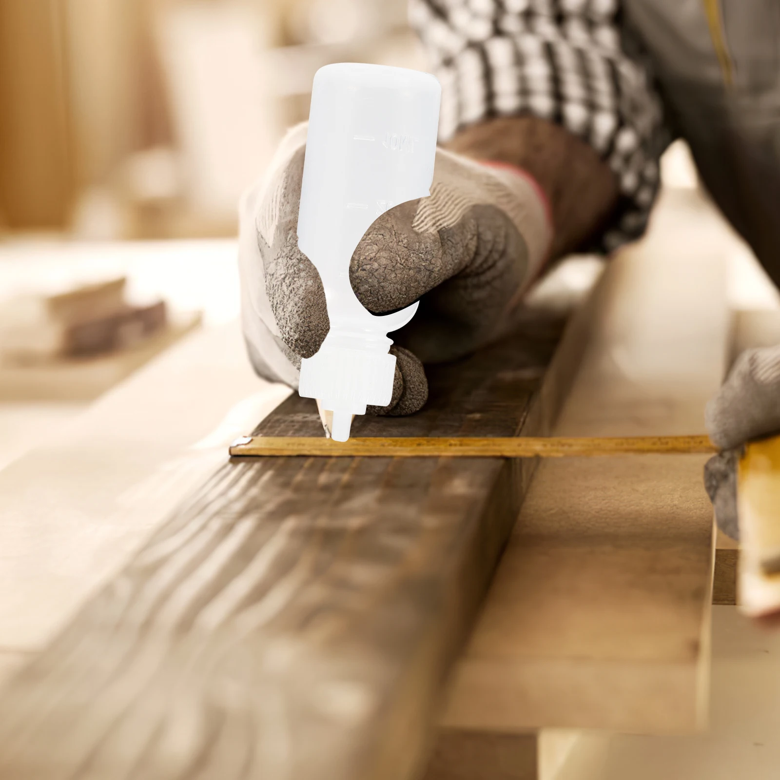 1 Set 1 Set Kit Botol Lem dengan Ujung Jarum untuk Alat Presisi Pemeras Minyak, Aplikator Pelumas Portabel untuk Perbaikan Rumah Tangga dan Kerajinan