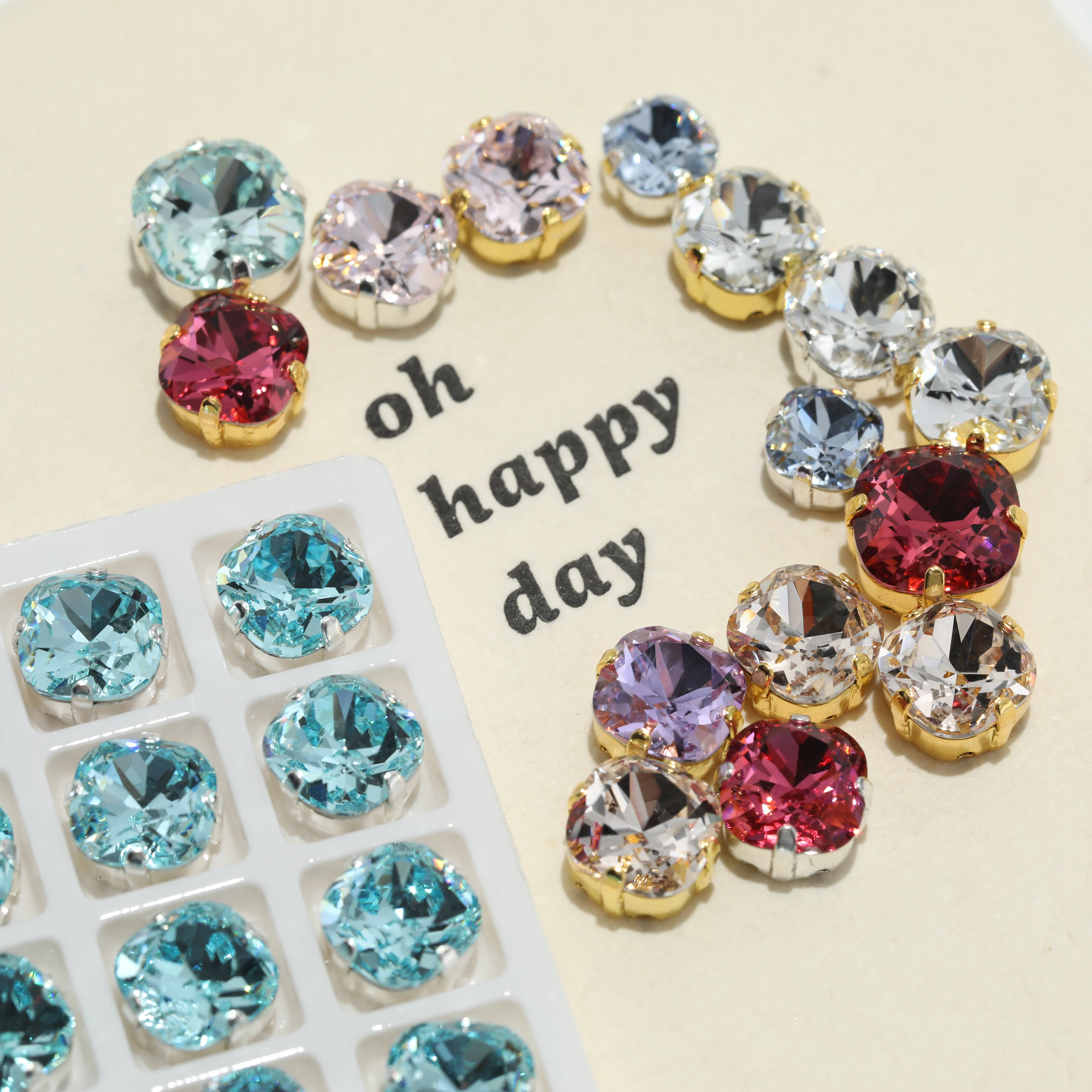 GRST Superior Quality K9 Glass Crystal Rhinestones New PRO Craftsmanship DIY Garment Accessories for Wedding Dresses & Evening