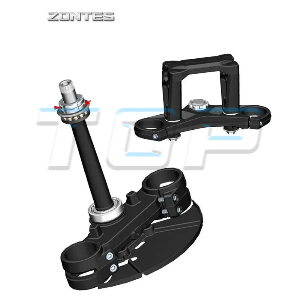 Shock absorber steering gear upper and lower connecting plates pressure blocks steering column ZONTES 703F pressure bearing F703