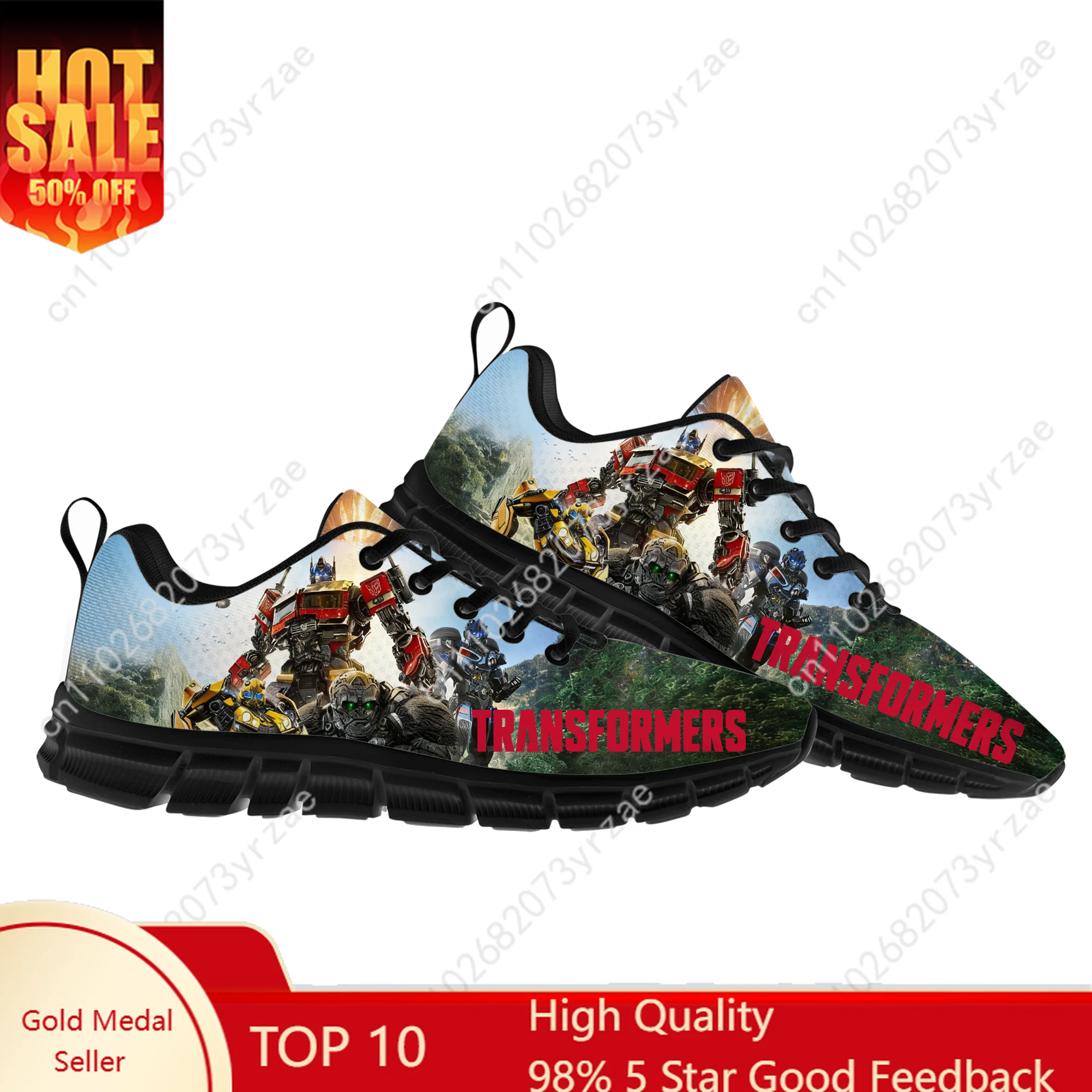 

Transformers Sports Shoes Hot Cartoon Game Mens Womens Teenager Sneakers Fashion High Quality Sneaker Custom Built Shoes