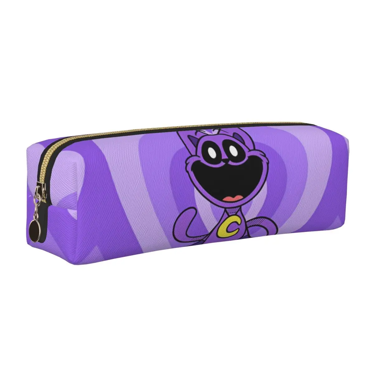 لطيف يبتسم المخلوقات مقلمة لعبة الكرتون القلم حقيبة الفتيات الفتيان تخزين كبير اللوازم المدرسية سستة صندوق رصاص