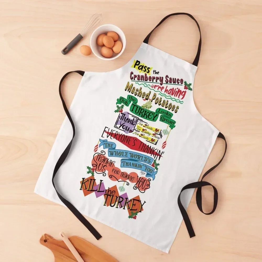 Pass That Cranberry Sauce! Apron Dress Things For The Home Christmas gift For Nail Stylist Apron