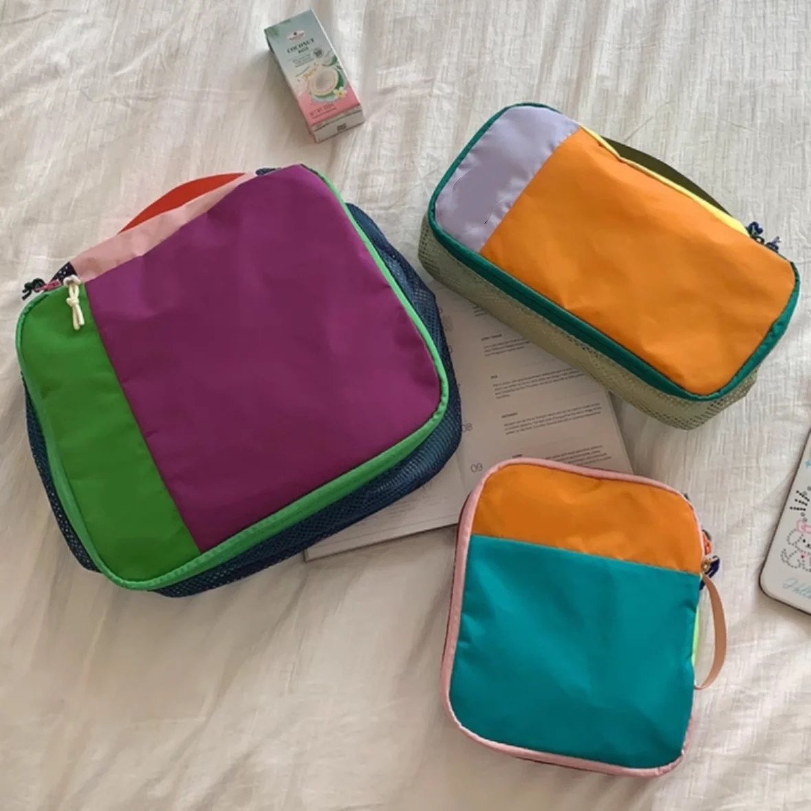 

Youa Co Yang Bag Trendy Dopane Outdoor Travel Camel Wa Bag Set Waterproof oulder Bag Tee Piece Set Crossbody Bag