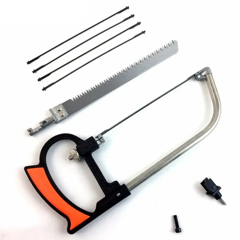 7-in-1 magic multipurpose small hacksaw frame steel saw blade woodworking wire saw hand saw set