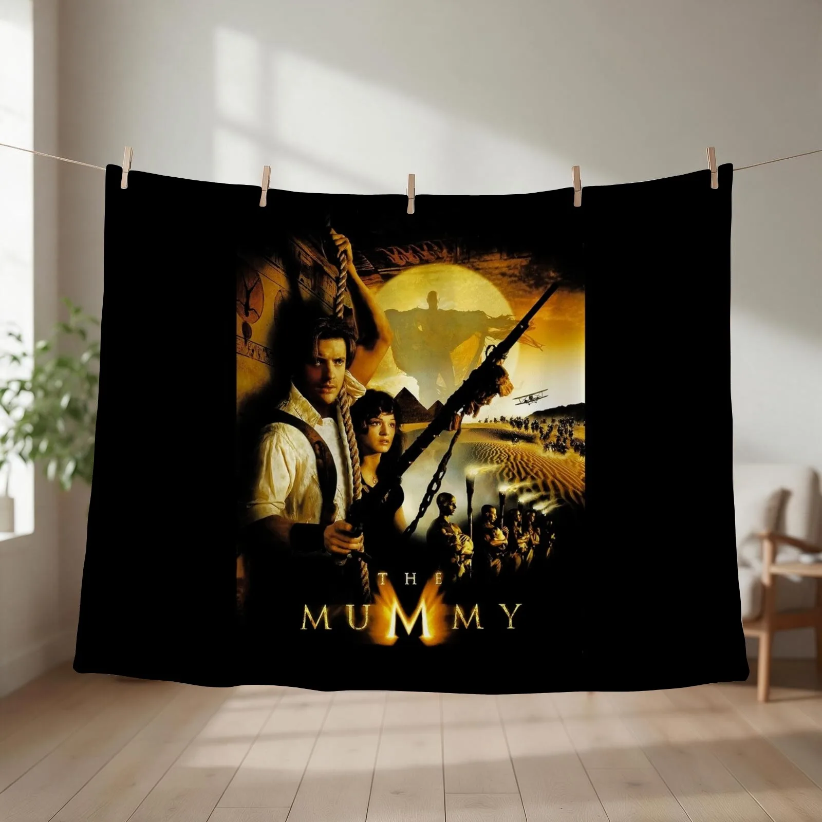New Vintage The Mummy More Like the Daddy Throw Blanket For Sofa Thin valentine gift ideas Multi-Purpose Summer Blankets
